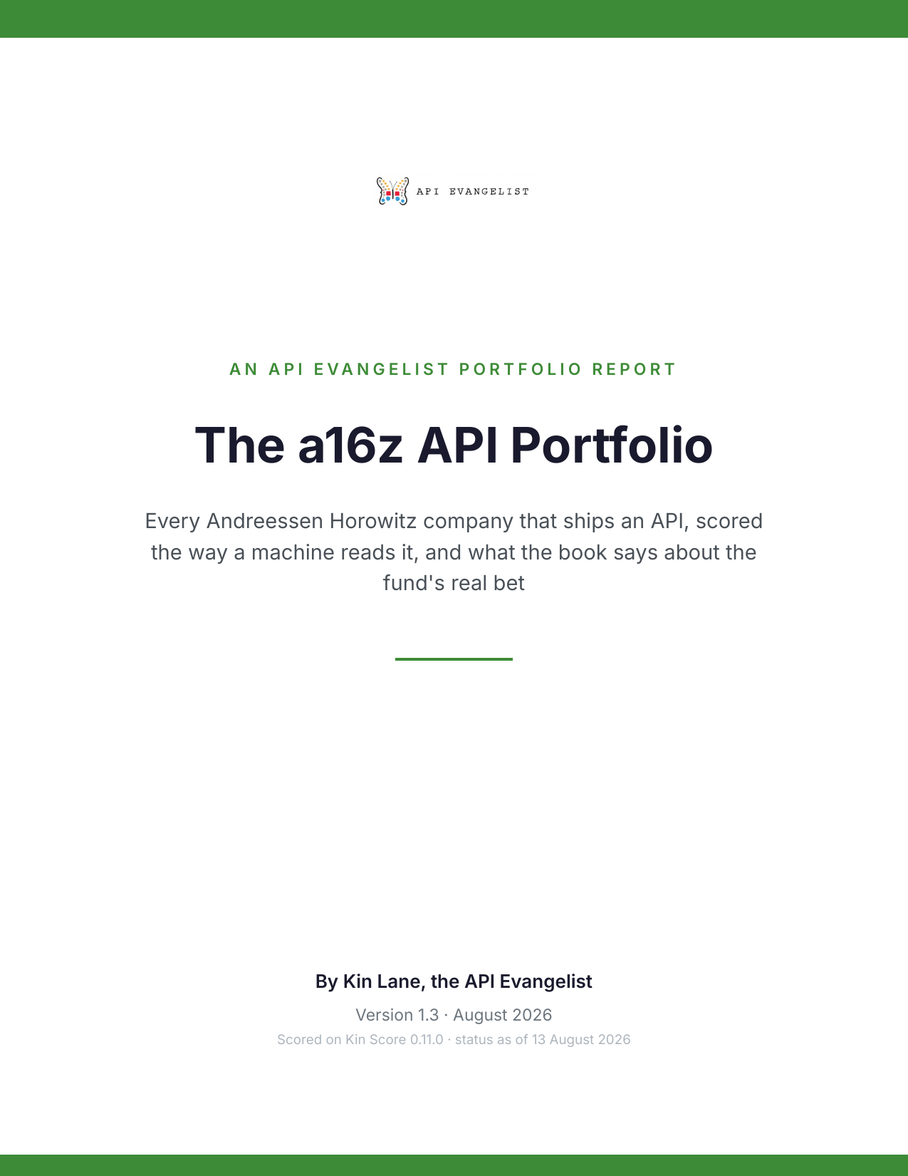 The a16z API Portfolio cover