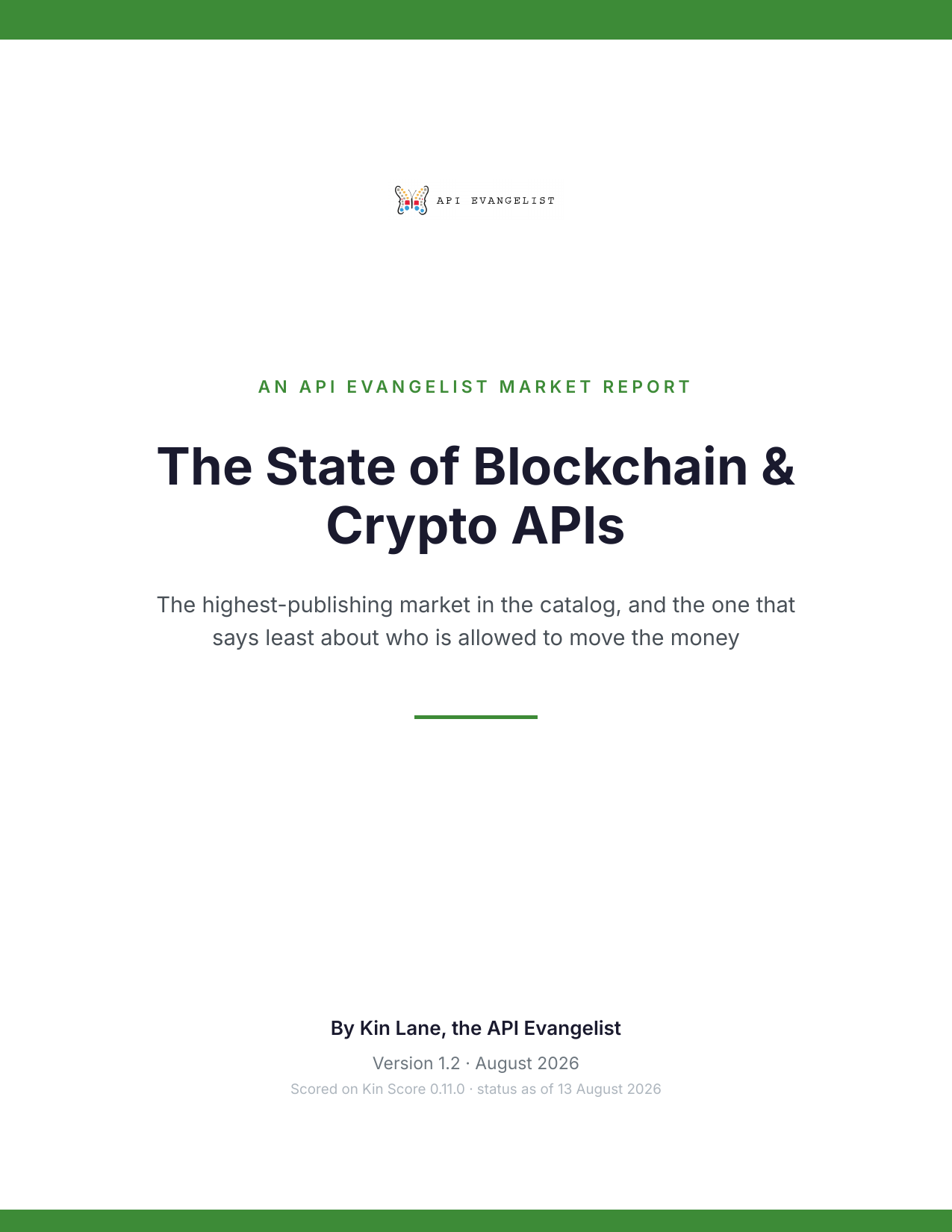 The State of Blockchain & Crypto APIs cover