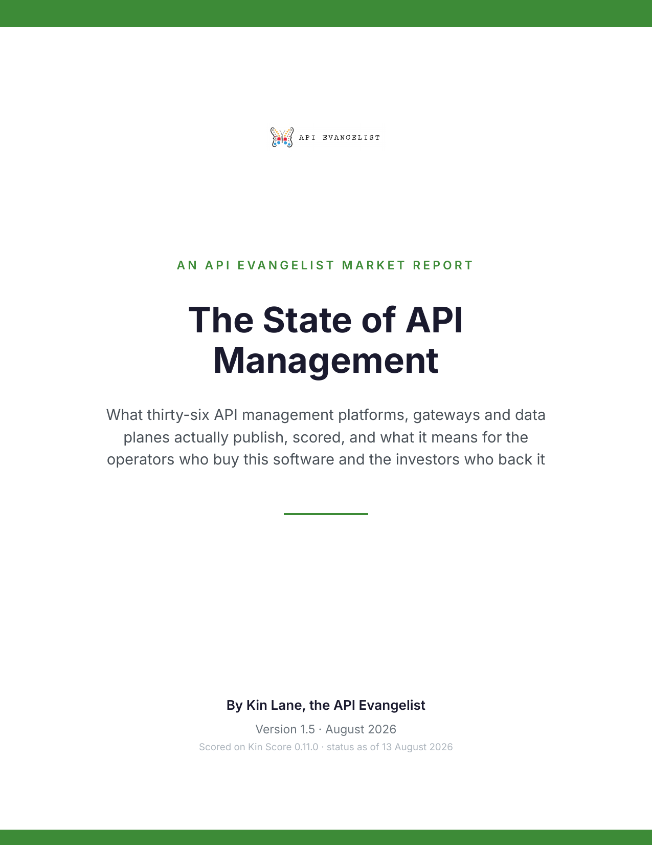 The State of API Management cover